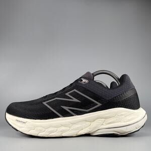 New Balance FF X 860 V14 Mens Size 9 D Black White Running Shoe Athletic Sneaker